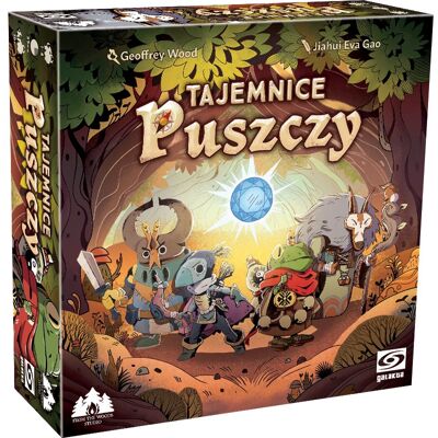 Tajemnice Puszczy, Gra Planszowa, Galakta Tajemnice Puszczy, Gra Planszowa, Galakta