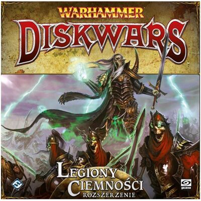 Fantasy Flight Games Warhammer Diskwars: Legiony Ciemności Pl-Whd03, Gra Planszowa, Galakta Fantasy Flight Games Warhammer Diskwars: Legiony Ciemności Pl-Whd03, Gra Planszowa, Galakta