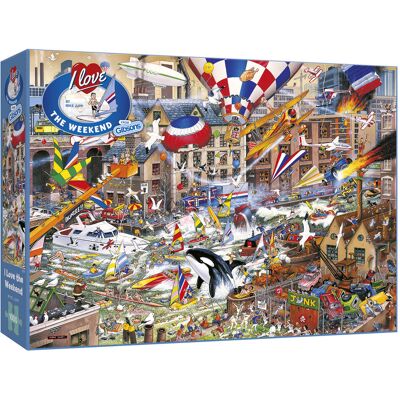 Gibsons Mike Jupp Weekend 1000 Elementów - Puzzle Gibsons Mike Jupp Weekend 1000 Elementów - Puzzle