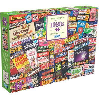 Gibsons 1980s Słodkie Wspomnienia Puzzle - Puzzle Gibsons 1980s Słodkie Wspomnienia Puzzle - Puzzle