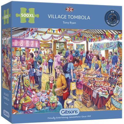 Gibsons Gibsons Village Tombola Puzzle - 500 XL Kształtki Gibsons Gibsons Village Tombola Puzzle - 500 XL Kształtki