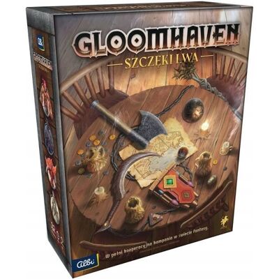 GLOOMHAVEN SZCZĘKI LWA Polska Edycja Albi, Albi, gra planszowa GLOOMHAVEN SZCZĘKI LWA Polska Edycja Albi, Albi, gra planszowa