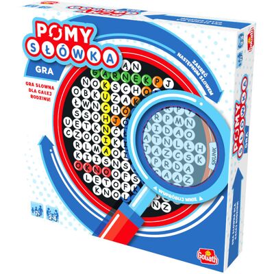 Goliath, Gra Rodzinna Pomysłówka Krzyżówka Wykreślanka, Goliath Games Goliath, Gra Rodzinna Pomysłówka Krzyżówka Wykreślanka, Goliath Games