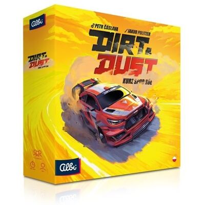 Gra Dirt Dust Kurz Spod Kół, Gra planszowa, Albi Gra Dirt Dust Kurz Spod Kół, Gra planszowa, Albi