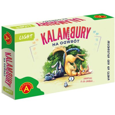 Kalambury Na Odwrót Light, Gra Rodzinna, Alexander Kalambury Na Odwrót Light, Gra Rodzinna, Alexander