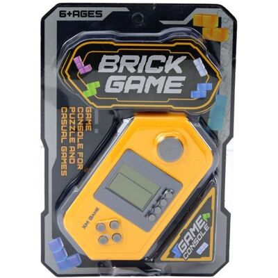 Gra Konsola Elektroniczna Tetris Brick Game Szaro - Żółta, Gra Planszowa, Lean Toys Gra Konsola Elektroniczna Tetris Brick Game Szaro - Żółta, Gra Planszowa, Lean Toys