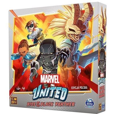 Gra Marvel United: Rise Of The Black Panther (Polska Edycja), Gra Planszowa, Strategiczna, Portal Games Gra Marvel United: Rise Of The Black Panther (Polska Edycja), Gra Planszowa, Strategiczna, Portal Games
