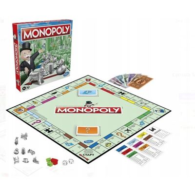 Gra planszowa Hasbro Monopoly Classic Wersja Podstawowa WERSJA UKRAIŃSKA UA Gra planszowa Hasbro Monopoly Classic Wersja Podstawowa WERSJA UKRAIŃSKA UA