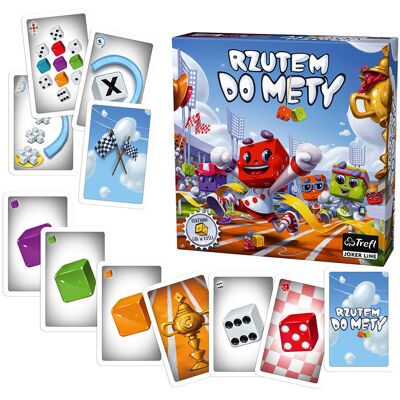 MUDUKO Gra W Kości Rzutem Do Mety, Kości Rpg, Trefl Joker Line MUDUKO Gra W Kości Rzutem Do Mety, Kości Rpg, Trefl Joker Line