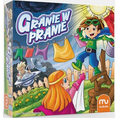 MUDUKO Granie W Pranie, Gra Rodzinna, Trefl MUDUKO Granie W Pranie, Gra Rodzinna, Trefl