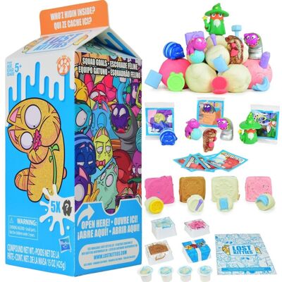 Hasbro Zstaw Figurek Zagubione Kotki Lost Kitties Mleko, 5-Pak S2 Hasbro Zstaw Figurek Zagubione Kotki Lost Kitties Mleko, 5-Pak S2