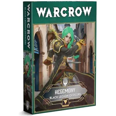 Corvus Belli Hegemony Black Legion Officers, Warcrow Corvus Belli Hegemony Black Legion Officers, Warcrow