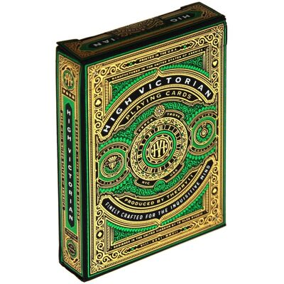 Karty do Gry Theory 11 Styl Victoriana Zielone Karty do Gry Theory 11 Styl Victoriana Zielone