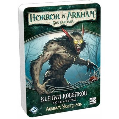 Fantasy Flight Games Horror W Arkham Lcg: Klątwa Rougarou, Gra Planszowa, Galakta Fantasy Flight Games Horror W Arkham Lcg: Klątwa Rougarou, Gra Planszowa, Galakta