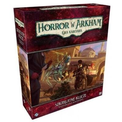 Fantasy Flight Games Horror W Arkham Lcg: Szkarłatne Klucze - Rozszerzenie Kampanijne, Gra Planszowa, Galakta Fantasy Flight Games Horror W Arkham Lcg: Szkarłatne Klucze - Rozszerzenie Kampanijne, Gra Planszowa, Galakta
