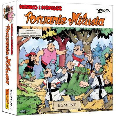 Kajko I Kokosz. Porwanie Milusia/ R. Knizia, Gra Planszowa, Egmont Kajko I Kokosz. Porwanie Milusia/ R. Knizia, Gra Planszowa, Egmont