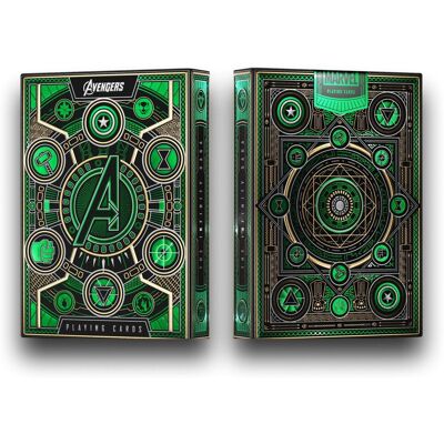 Theory11 Karty Avengers Green Edition - Karty Klasyczne Theory11 Karty Avengers Green Edition - Karty Klasyczne