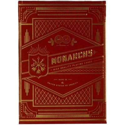 Karty do gry BICYCLE MONARCHS RED 1 TALIA Karty do gry BICYCLE MONARCHS RED 1 TALIA