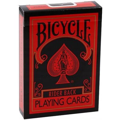 karty do gry Bicycle Reverse (Red & Black) niezwykła talia iluzja, kolekcja karty do gry Bicycle Reverse (Red & Black) niezwykła talia iluzja, kolekcja