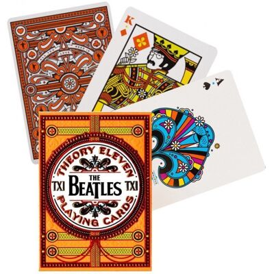 Theory11 Karty Do Gry Theory 11 The Beatles Orange Theory11 Karty Do Gry Theory 11 The Beatles Orange