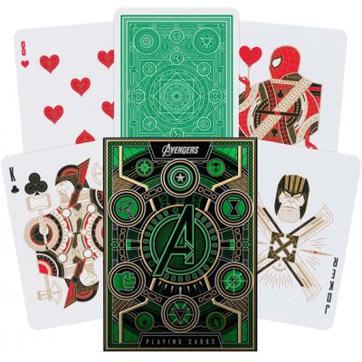 Karty Do Gry Theory11 Avengers Infinity Saga Green Edition Karty Do Gry Theory11 Avengers Infinity Saga Green Edition