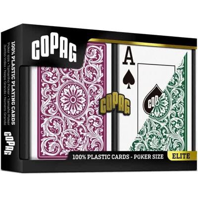 Cartamundi Karty Do Pokera Copag Elite Jumbo Face Set 2x55 Cartamundi Karty Do Pokera Copag Elite Jumbo Face Set 2x55