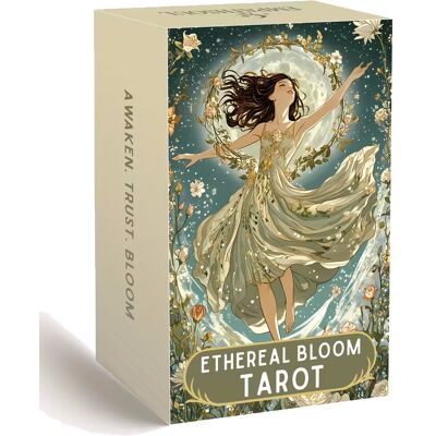 Inny producent Karty Do Tarota Motyw Ethereal Bloom Tarot Talia 78 Kart 7x12cm Inny producent Karty Do Tarota Motyw Ethereal Bloom Tarot Talia 78 Kart 7x12cm