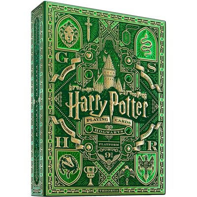 Karty Klasyczne Harry Potter Deck Green Slytherin Theory11 Karty Klasyczne Harry Potter Deck Green Slytherin Theory11