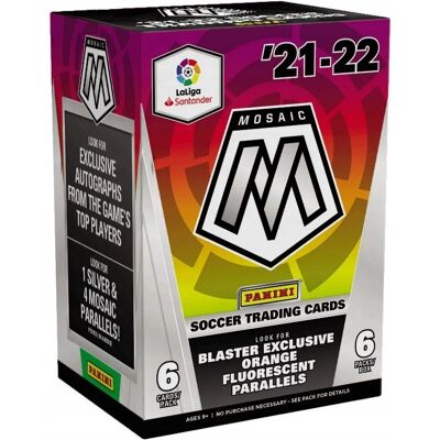Karty Piłkarskie Panini Laliga Mosaic Box Sezon 21/22 Orange Fluorescent Karty Piłkarskie Panini Laliga Mosaic Box Sezon 21/22 Orange Fluorescent