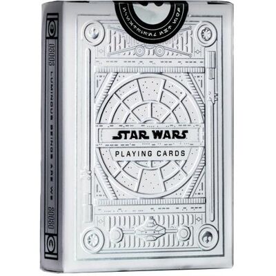 Karty Silver Star Wars The Light Side (Białe) Karty Do Gry Theory11 Karty Silver Star Wars The Light Side (Białe) Karty Do Gry Theory11