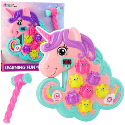 Kolorowe Światło-Dźwięki Gra, Gra Planszowa, Lean Toys Kolorowe Światło-Dźwięki Gra, Gra Planszowa, Lean Toys