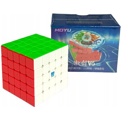 Kostka Moyu Aochuang V6 Double-Track Uv 5x5x5 Magnetyczna Kostka Moyu Aochuang V6 Double-Track Uv 5x5x5 Magnetyczna