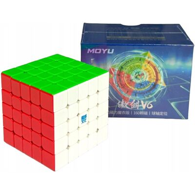 Kostka Moyu Aochuang V6 Triple-Track Uv 5x5x5 Magnetyczna Kostka Moyu Aochuang V6 Triple-Track Uv 5x5x5 Magnetyczna