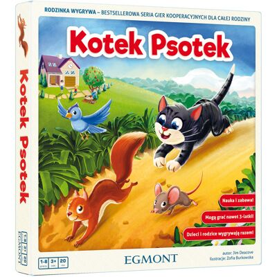 Kotek Psotek, Gra Rodzinna, Egmont Kotek Psotek, Gra Rodzinna, Egmont