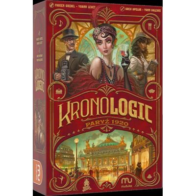 Kronologic Paryż 1920, Gra Planszowa, Muduko Kronologic Paryż 1920, Gra Planszowa, Muduko