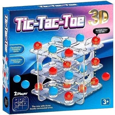 Lean Toys Łamigłówka Gra Logiczna Kółko Krzyżyk, Frugal Lean Toys Łamigłówka Gra Logiczna Kółko Krzyżyk, Frugal