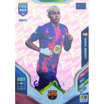 Lamine Yamal - Fifa 365 2026 Panini - Fans Favourite Pink Różowy - Fan75 Lamine Yamal - Fifa 365 2026 Panini - Fans Favourite Pink Różowy - Fan75