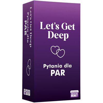 Let'S Get Deep – Gra Dla Dorosłych, Gra Planszowa, Epee Let'S Get Deep – Gra Dla Dorosłych, Gra Planszowa, Epee