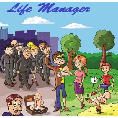 Life Manager, Gra Rodzinna, Granna Life Manager, Gra Rodzinna, Granna