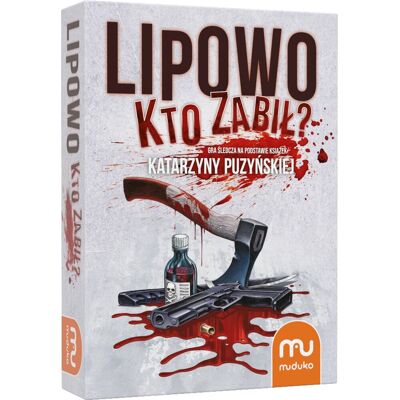 Lipowo. Kto Zabił? Gra Śledcza Na Podstawie Książek Katarzyny Puzyńskiej, Gra Zręcznościowa, Muduko Lipowo. Kto Zabił? Gra Śledcza Na Podstawie Książek Katarzyny Puzyńskiej, Gra Zręcznościowa, Muduko