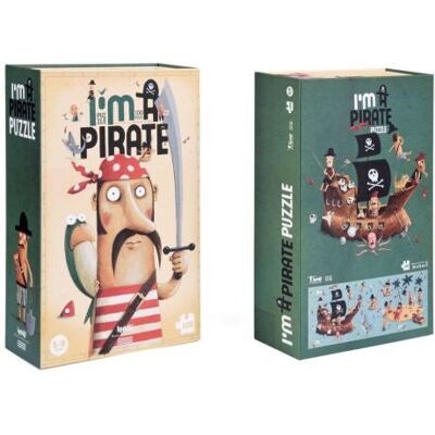 Londji, Puzzle, I'M Pirate, 100 El. Londji, Puzzle, I'M Pirate, 100 El.