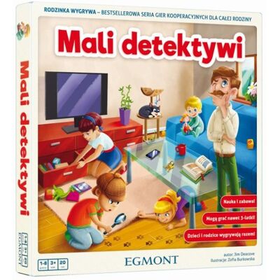 Mali Detektywi, Gra Rodzinna, Egmont Mali Detektywi, Gra Rodzinna, Egmont