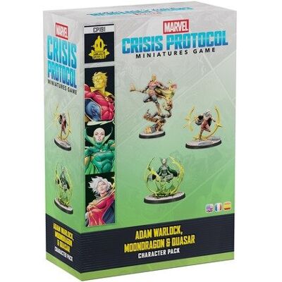 Atomic Marvel: Crisis Protocol - Adam Warlock, Moondragon & Quasar - Character Pack Atomic Marvel: Crisis Protocol - Adam Warlock, Moondragon & Quasar - Character Pack