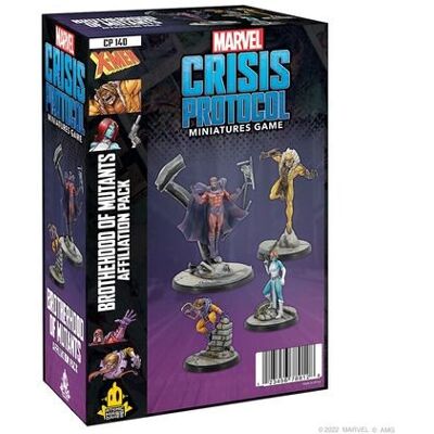 Marvel: Crisis Protocol - Brotherhood of Mutants Affiliation Pack, Atomic Mass Games Marvel: Crisis Protocol - Brotherhood of Mutants Affiliation Pack, Atomic Mass Games
