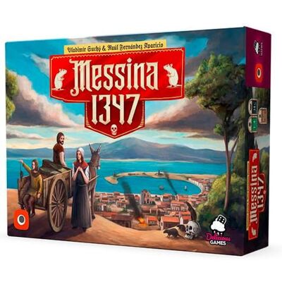 Messina 1347 (Pl) Gra Planszowa Portal Games Messina 1347 (Pl) Gra Planszowa Portal Games