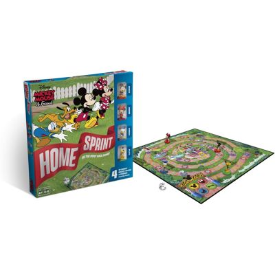 Mickey & Friends, Gra Rodzinna Home Sprint, Cartamundi Mickey & Friends, Gra Rodzinna Home Sprint, Cartamundi