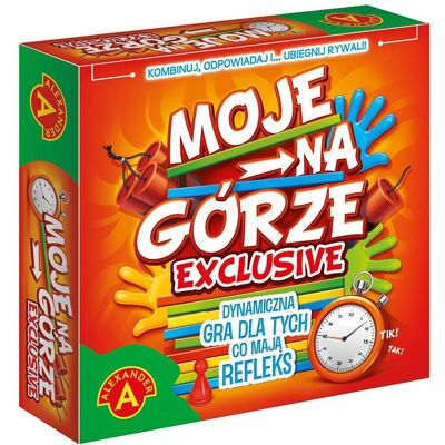 Moje na górze Exclusive, gra planszowa, Alexander Moje na górze Exclusive, gra planszowa, Alexander