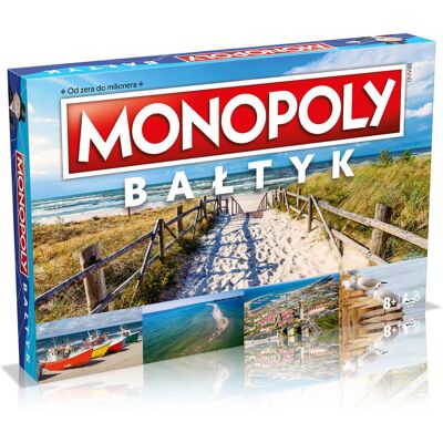 Monopoly Bałtyk - Edycja Miejska, Gra Planszowa, Winning Moves Monopoly Bałtyk - Edycja Miejska, Gra Planszowa, Winning Moves