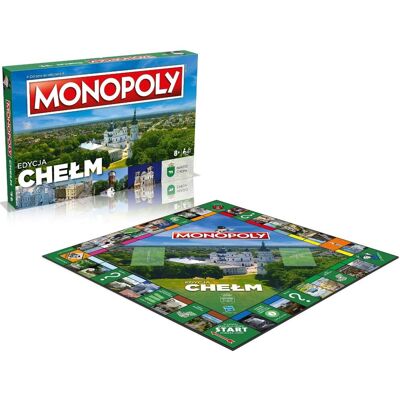 Monopoly Chełm - Edycja Miejska, Gra Planszowa, Winning Moves Monopoly Chełm - Edycja Miejska, Gra Planszowa, Winning Moves