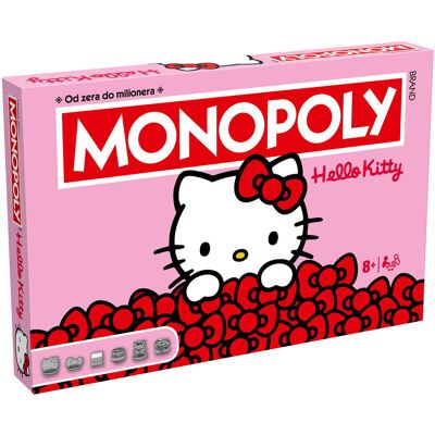 Monopoly Hello Kitty, Gra Planszowa, Winning Moves Monopoly Hello Kitty, Gra Planszowa, Winning Moves